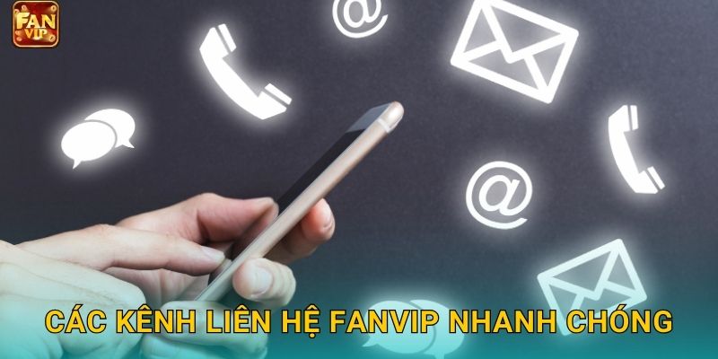Các kênh liên hệ Fanvip nhanh chóng